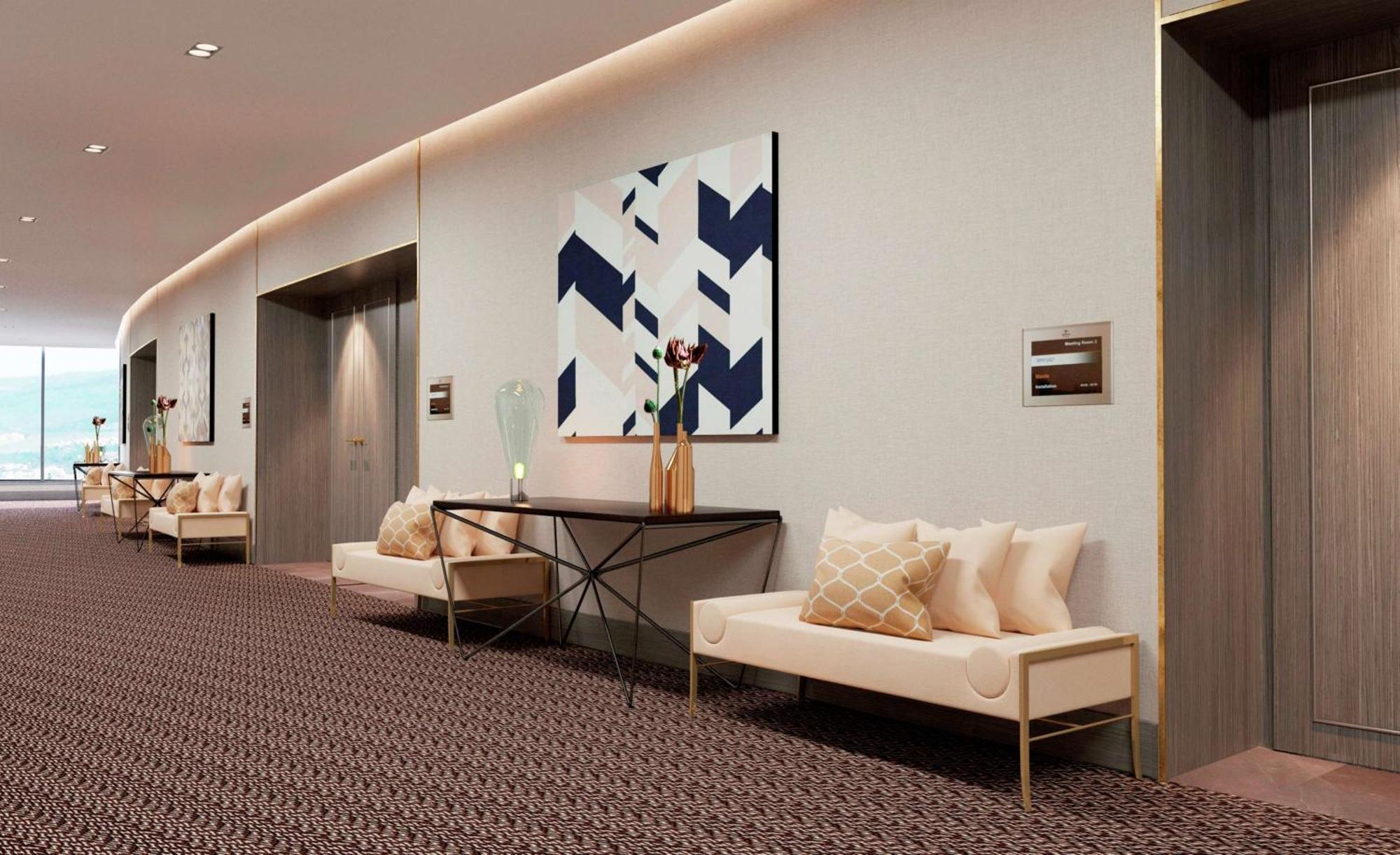 Hilton Tanger City Center Kültér fotó A carpet in a hotel