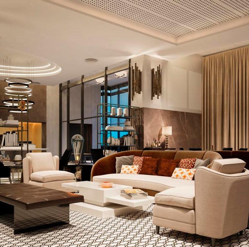 Hilton Tanger City Center Kültér fotó Interior design
